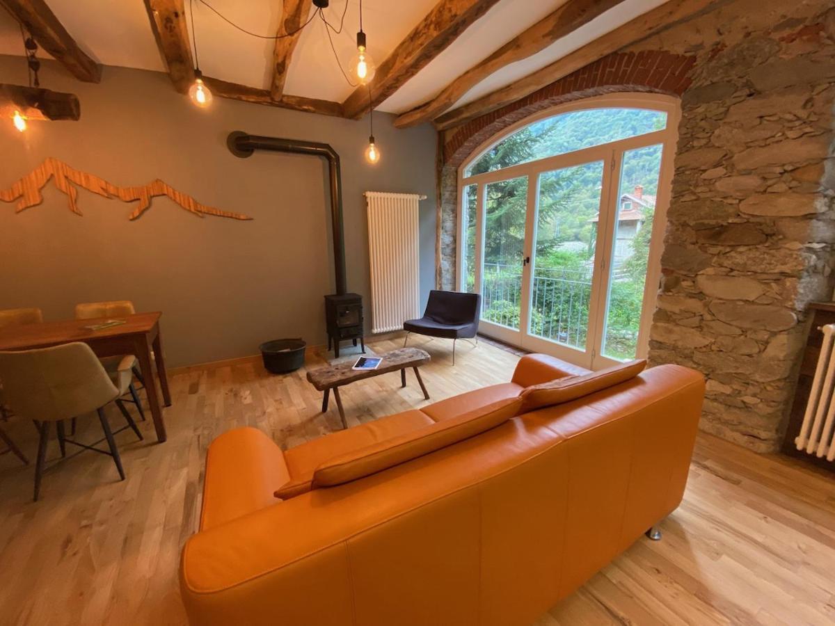Mountain Cabin Valsesia Appartement Stella Варалло Экстерьер фото