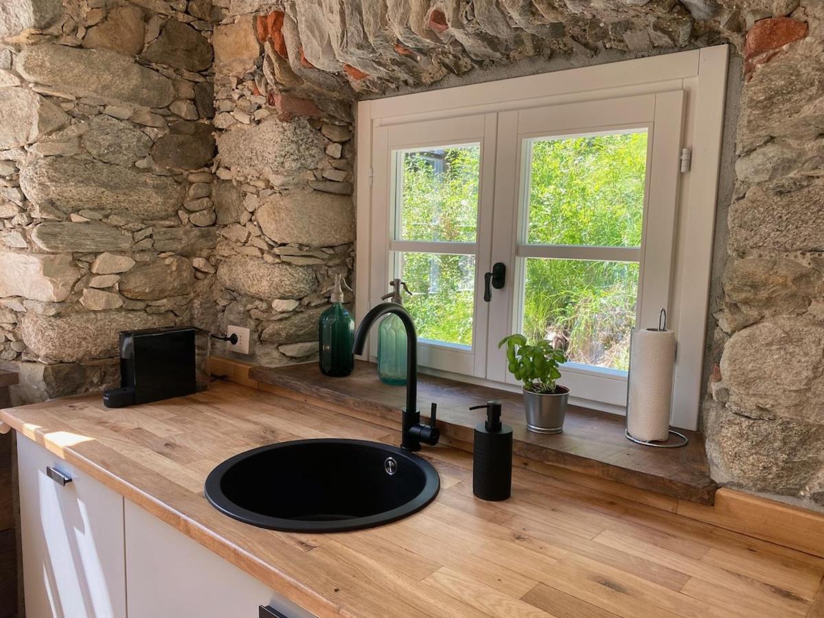 Mountain Cabin Valsesia Appartement Stella Варалло Экстерьер фото