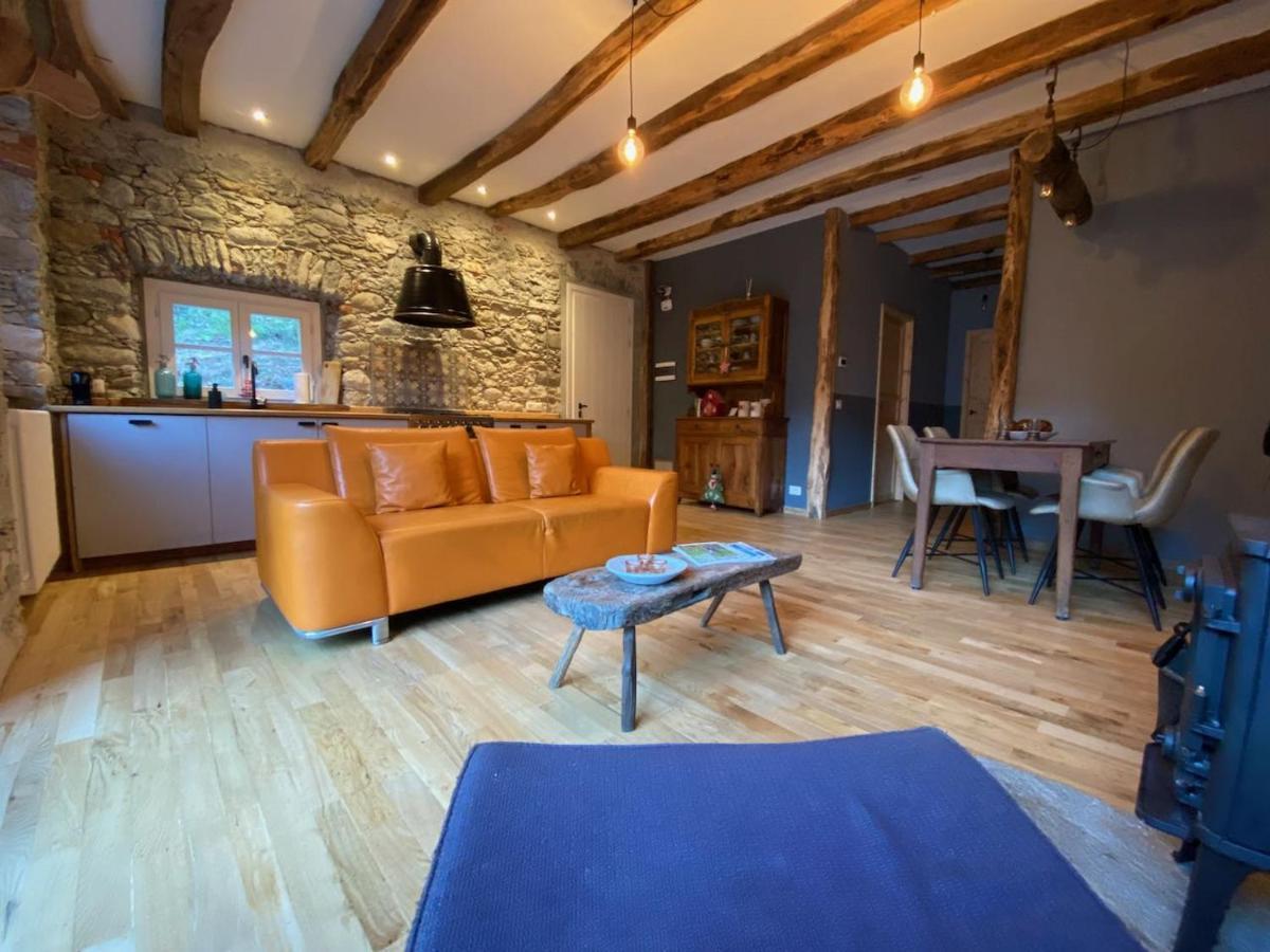Mountain Cabin Valsesia Appartement Stella Варалло Экстерьер фото