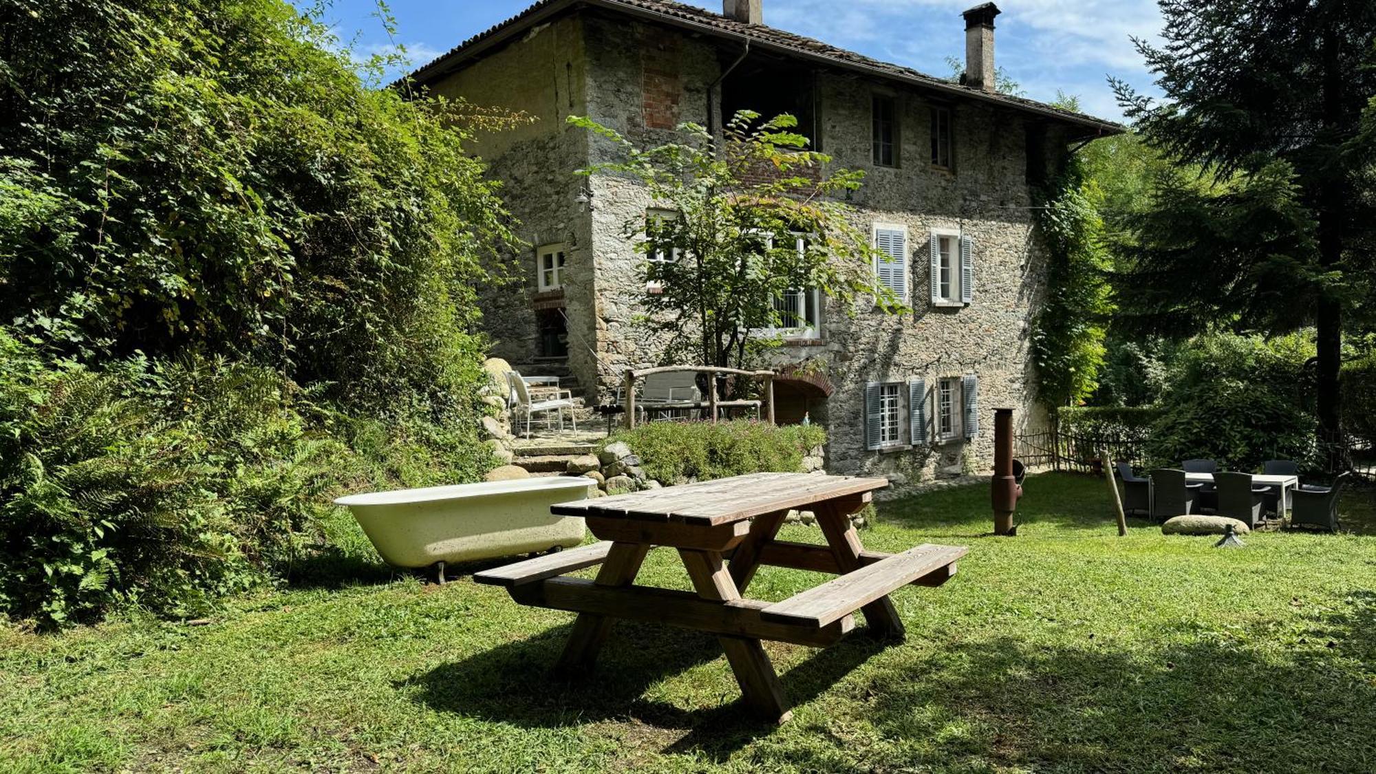 Mountain Cabin Valsesia Appartement Stella Варалло Экстерьер фото